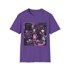Kawaii Goth Bunny Bakery T-Shirt – Pastel Goth Dessert Shop Tee with Cupcakes, Skulls & Spooky Cute Vibes