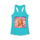 Leo Kawaii Winged Lion Tank Top – Cute Zodiac Astrology Graphic Tank | Pastel Celestial Fantasy Lion Summer Top | Leo Horoscope Gift