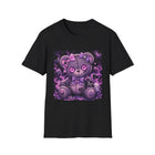Kawaii Creepy Teddy Bear T-Shirt – Pastel Goth Plush Bear Tee with Button Eyes & Spooky Cute Aesthetic