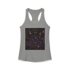 Aquarius Mystic Altar Tank Top – Celestial Zodiac Astrology Graphic Tank | Witchy Cosmic Symbol Summer Top | Aquarius Horoscope Gift