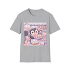 Kawaii Penguin Café T-Shirt – Cute Pastel Penguin Bakery Graphic Tee | Adorable Dessert Lover Shirt | Cutiecore Animal Aesthetic Gift
