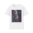 Cancer Celestial Moon Goddess T-Shirt – Mystical Zodiac Astrology Graphic Tee | Cosmic Lunar Fantasy Shirt | Cancer Horoscope Gift