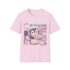 Kawaii Penguin Café T-Shirt – Cute Pastel Penguin Bakery Graphic Tee | Adorable Dessert Lover Shirt | Cutiecore Animal Aesthetic Gift