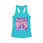 Aquarius Kawaii Otter Tank Top – Cute Zodiac Astrology Graphic Tank | Pastel Celestial Animal Summer Top | Aquarius Horoscope Gift
