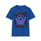 Aquarius Celestial Portal T-Shirt – Mystical Zodiac Astrology Graphic Shirt | Cosmic Moon & Stars Tee | Aquarius Horoscope Gift