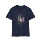 Celestial Fairy Wings T-Shirt – Moon Phase & Purple Butterfly Graphic Tee | Whimsical Fairycore Fantasy Shirt | Fairy Dust & Moonbeams Gift