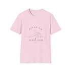 Ocean Air & Sandy Hair T-Shirt – Minimalist Beach Wave Graphic Tee | Coastal Summer Shirt | Ocean Lover Gift