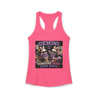 Gemini Managing Chaos Since Birth Tank Top – Funny Zodiac Panda Graphic Tank | Cute Astrology Meme Summer Top | Gemini Horoscope Gift