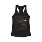 Sagittarius Celestial Archer Tank Top – Mystical Zodiac Astrology Graphic Tank | Moonlit Fantasy Archer Summer Top | Sagittarius Horoscope Gift