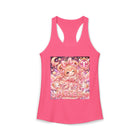 Aries Kawaii Chibi Girl Tank Top – Cute Zodiac Astrology Graphic Tank | Pastel Anime Celestial Summer Top | Aries Horoscope Gift