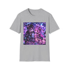 Kawaii Pastel Goth Bubble Tea Shirt – Cute But Cursed Anime Couple Tee with Skulls, Bats & Gothic Aesthetic