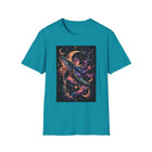 Celestial Whale T-Shirt – Cosmic Moon & Galaxy Whale Graphic Tee | Mystical Space Ocean Fantasy Shirt | Whale Lover Gift