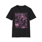 Virgo Pastel Goth Girl T-Shirt – Cute Zodiac Astrology Graphic Tee | Celestial Gothic Anime Shirt | Virgo Horoscope Gift