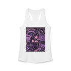 Capricorn Kawaii Goth Girl Tank Top – Cute Zodiac Astrology Graphic Tank | Pastel Gothic Celestial Summer Top | Capricorn Horoscope Gift