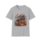 Cozy Book Cottage T-Shirt – Whimsical Reading House Graphic Tee | Fantasy Book Lover Shirt | Literary Gift from The Bookworm’s Hideaway
