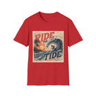 Ride the Tide T-Shirt – Vintage Surf Wave Graphic Tee | Retro Surfer Beach Shirt | Coastal Summer Gift
