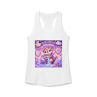 Aquarius Kawaii Otter Tank Top – Cute Zodiac Astrology Graphic Tank | Pastel Celestial Animal Summer Top | Aquarius Horoscope Gift