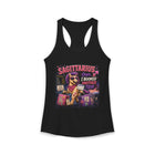 Sagittarius Oops... I Booked Another Trip Tank Top – Funny Zodiac Llama Graphic Tank | Cute Astrology Travel Meme Sleeveless Shirt | Sagittarius Horoscope Gift