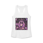 Leo Kawaii Lion Tank Top – Cute Zodiac Astrology Graphic Tank | Pastel Celestial Lion Summer Top | Leo Horoscope Gift
