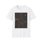 Capricorn Celestial Spell Circle T-Shirt – Mystical Zodiac Astrology Graphic Tee | Witchy Moon Magic Fantasy Shirt | Capricorn Horoscope Gift