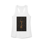 Celestial Hourglass Tank Top – Mystical Cosmic Sands of Time Graphic Tank | Moon & Stars Fantasy Summer Top | Astrology Lover Gift