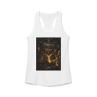 The Prophecy Chose Her Tank Top – Magical Book & Golden Fantasy Graphic Tank | Whimsical Fairycore Summer Top | Fangs & Fairy Tales Gift