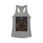 Libra Mystical Balance Witch Tank Top – Celestial Zodiac Astrology Graphic Tank | Moon Magic Fantasy Summer Top | Libra Horoscope Gift