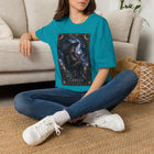 Cancer Crystal Ball Witch T-Shirt – Mystical Zodiac Astrology Graphic Tee | Celestial Moon Magic Fantasy Shirt | Cancer Horoscope Gift