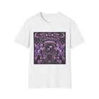 Sagittarius Celestial Gothic Crest T-Shirt – Mystical Zodiac Astrology Graphic Tee | Winged Fantasy Emblem Shirt | Sagittarius Horoscope Gift