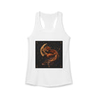 Celestial Fox Moon Tank Top – Mystical Fox & Crescent Moon Graphic Tank | Enchanted Woodland Fantasy Summer Top | Moon Lover Gift