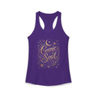 Cosmic Soul Tank Top – Celestial Galaxy Typography Graphic Tank | Moon & Stars Inspirational Summer Top | Astrology Lover Gift