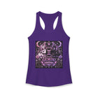 Gemini Celestial Bunny Crest Tank Top – Cute Zodiac Astrology Graphic Tank | Mystical Moon & Stars Rabbit Summer Top | Gemini Horoscope Gift