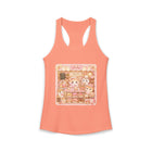 Kawaii Hamster Bakery Tank Top – Cute Pastel Hamster Café Graphic Tank | Sweet Dessert Shop Summer Top | Cutiecore Gift