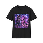 Kawaii Pastel Goth Bubble Tea Shirt – Cute But Cursed Anime Couple Tee with Skulls, Bats & Gothic Aesthetic