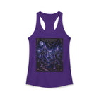 Capricorn Celestial Castle Tank Top – Mystical Zodiac Astrology Graphic Tank | Moonlit Fantasy Landscape Summer Top | Capricorn Horoscope Gift