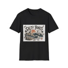 Salty Bones T-Shirt – Pirate Shipwreck Skeleton Beach Graphic Tee | Vintage Coastal Skull Shirt | Nautical Summer Gift