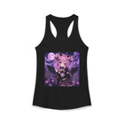Pastel Goth Cat Girl Tank Top – Kawaii Gothic Kitty Tank with Moon, Bats & Spooky Cute Aesthetic