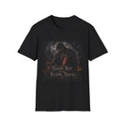 Touch Her and the Realm Burns T-Shirt – Fierce Fantasy Romance Graphic Tee | Protective Dragon Gothic Shirt | Fangs & Fairy Tales Gift