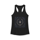 Celestial Moon Phases Tank Top – Lunar Cycle & Full Moon Graphic Tank | Mystical Night Sky Astrology Summer Top | Moon Lover Gift