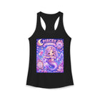Pisces Kawaii Mermaid Girl Tank Top – Cute Zodiac Astrology Graphic Tank | Pastel Celestial Fantasy Mermaid Summer Top | Pisces Horoscope Gift