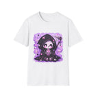 Kawaii Grim Reaper Boba T-Shirt – Pastel Goth Cute Reaper Tee with Bubble Tea, Skulls & Spooky Aesthetic