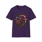 Psychedelic Moon Goddess T-Shirt – Cannabis and Magic Mushroom Graphic Tee | Trippy Witchy Stoner Shirt | Enchanted Haze Gift