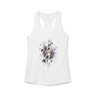 Celestial Fairy Wings Tank Top – Moon Phase & Purple Butterfly Graphic Tank | Whimsical Fairycore Summer Top | Fairy Dust & Moonbeams Gift