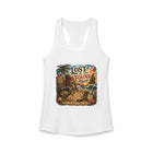 Lost at Sea, Found Myself Tank Top – Vintage Pirate Beach Graphic Tank | Nautical Treasure Map Summer Top | Coastal Adventure Gift