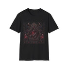 Scorpio Celestial Gothic Crest T-Shirt – Mystical Zodiac Astrology Graphic Tee | Dark Fantasy Emblem Shirt | Scorpio Horoscope Gift