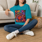 Cancer Home Is My Happy Place T-Shirt – Funny Zodiac Crab Graphic Tee | Cozy Astrology Meme Shirt | Cancer Horoscope Gift