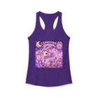 Capricorn Kawaii Winged Goat Tank Top – Cute Zodiac Astrology Graphic Tank | Pastel Celestial Fantasy Animal Summer Top | Capricorn Horoscope Gift