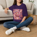 Virgo Kawaii Owl T-Shirt – Cute Zodiac Astrology Graphic Tee | Pastel Celestial Book Lover Owl Shirt | Virgo Horoscope Gift