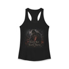 Touch Her and the Realm Burns Tank Top – Fierce Fantasy Romance Graphic Tank | Protective Gothic Summer Top | Fangs & Fairy Tales Gift