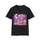 Cancer Kawaii Beach Crab T-Shirt – Cute Zodiac Astrology Graphic Tee | Pastel Coastal Celestial Shirt | Cancer Horoscope Gift